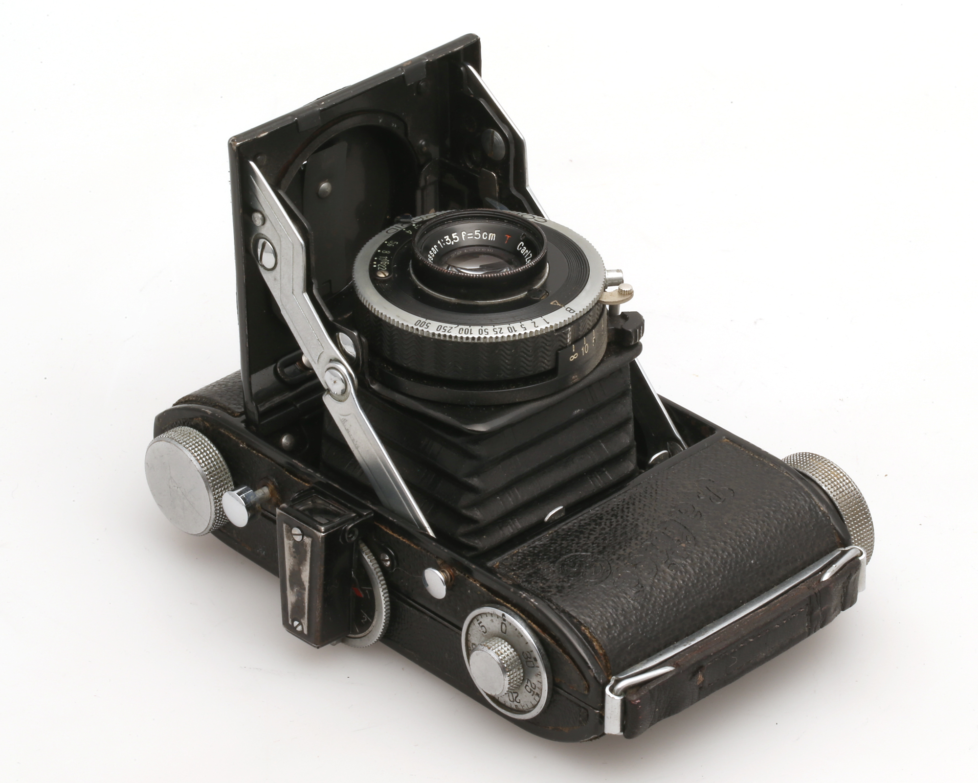 訳あり品】 BALDA-SIX Carl Zeiss Jena Tessar 7.5cm F2.8 蛇腹カメラ