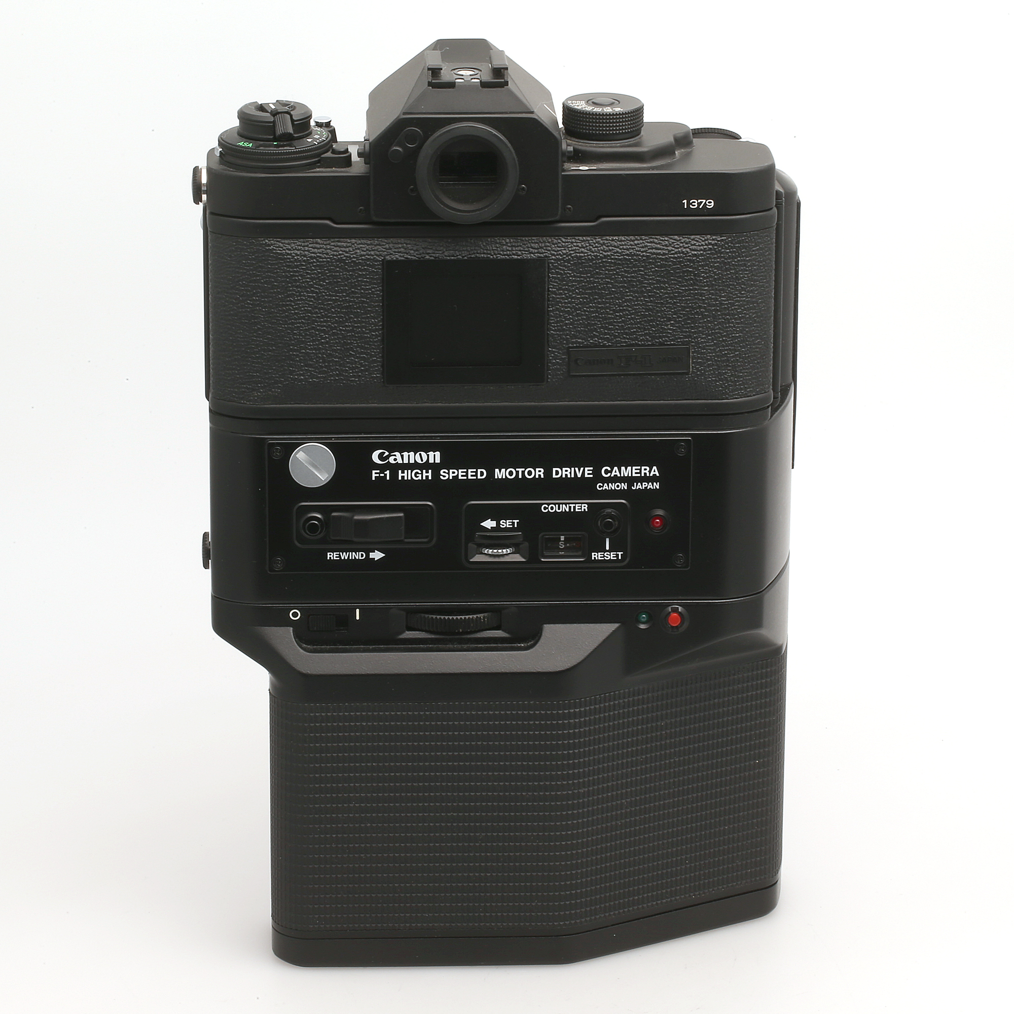 Canon New F-1 High Speed + Canon F-1 High Speed Motor Drive