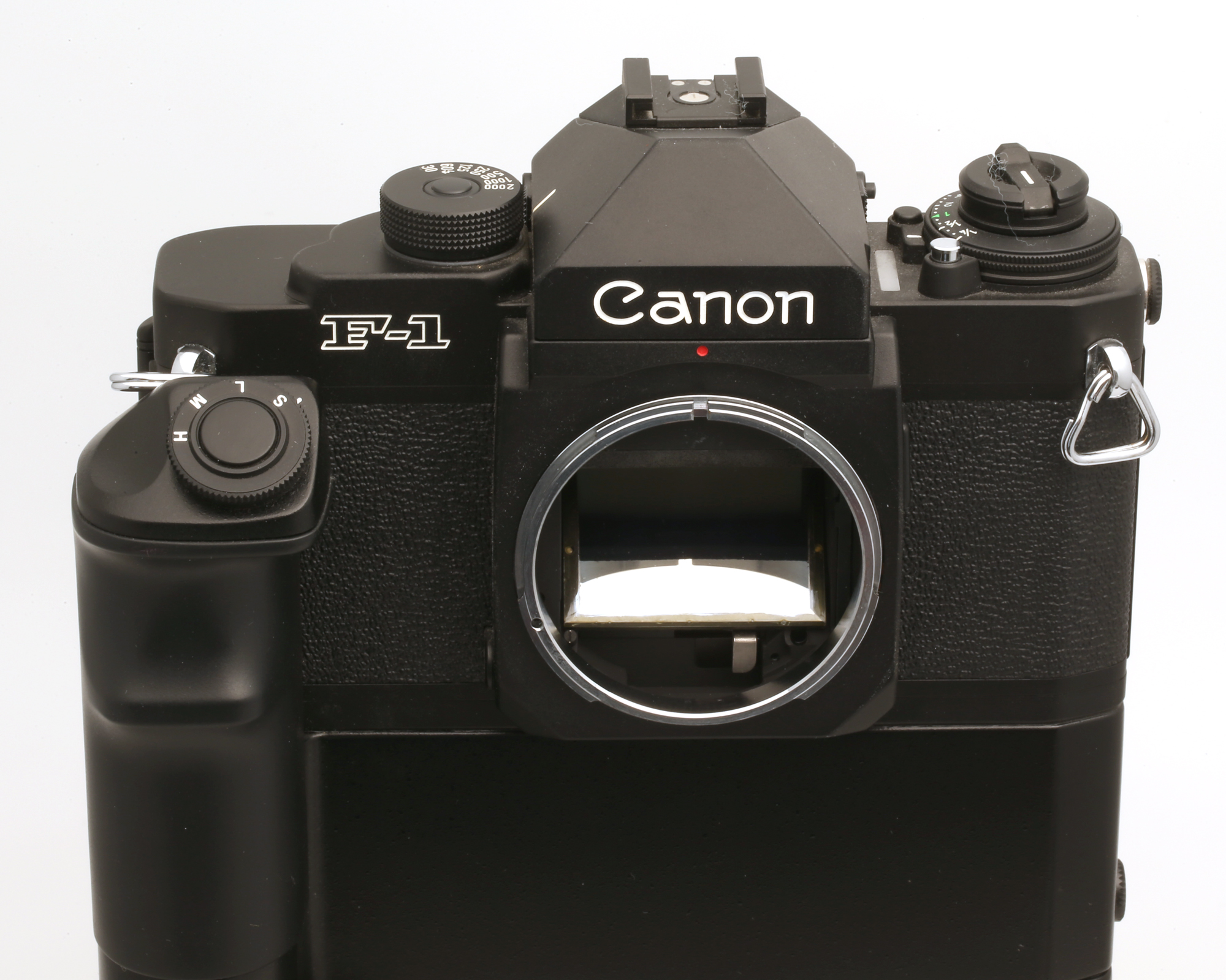 Canon New F-1 High Speed + Canon F-1 High Speed Motor Drive